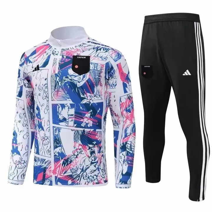 2024 2025 Japan Mens Anime Special Edition Training Soccer Tracksuit Kit 2024 2025 Japan Mens Anime Special Edition Training Soccer Tracksuit Kit