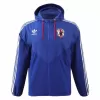 2024 2025 Japan Mens Hooded Windbreaker Jacket Blue Waterproof