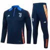 2024 2025 Juventus Mens Navy Training Technical Soccer Tracksuit Kit