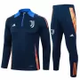 2024 2025 Juventus Mens Navy Training Technical Soccer Tracksuit Kit