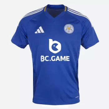 2024 2025 Leicester City Mens Home Soccer Jersey Royal Blue