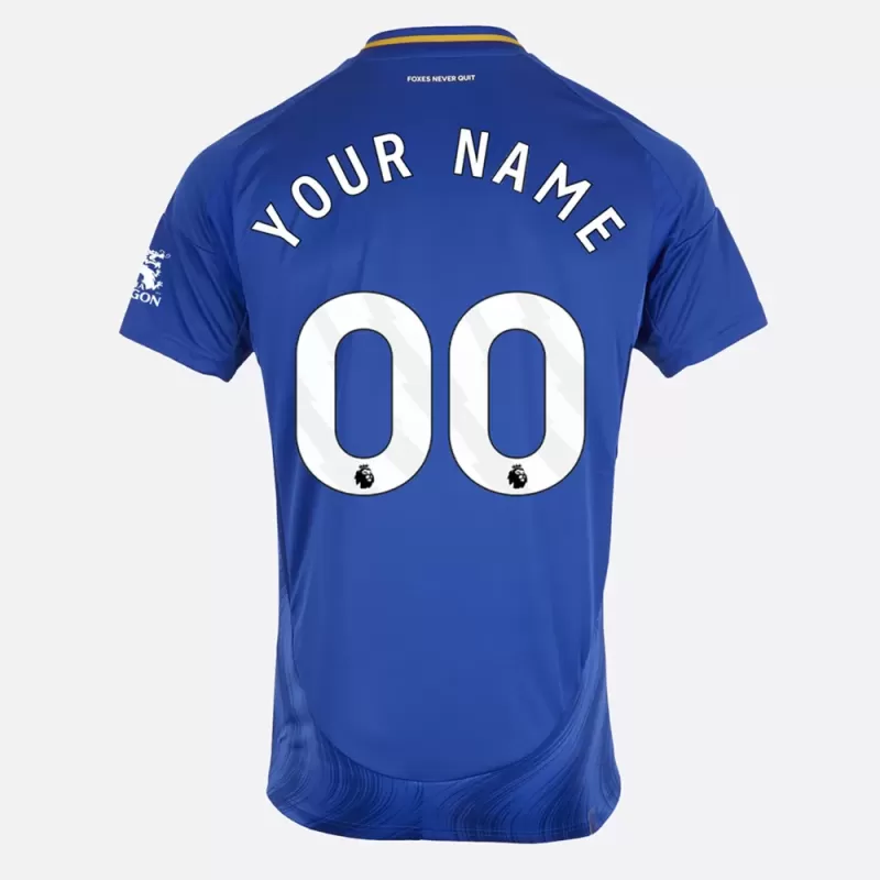2024 2025 Leicester City Mens Home Soccer Jersey Royal Blue 2024 2025 Leicester City Mens Home Soccer Jersey Royal Blue