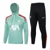 2024 2025 Liverpool FC Mens Green Training Hooded Technical Soccer Tracksuit Kit 2024 2025 Liverpool FC Mens Green Training Hooded Technical Soccer Tracksuit Kit