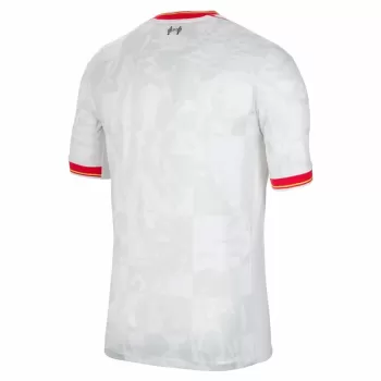 2024 2025 Liverpool FC Mens Third Soccer Jersey White Red Black