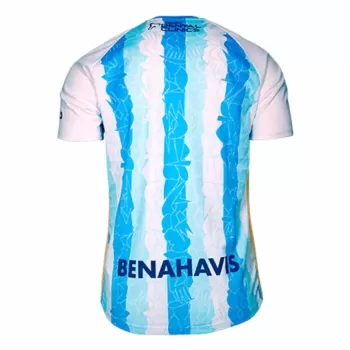 2024 2025 Malaga CF Mens Home Soccer Jersey Street Graphic 2024 2025 Malaga CF Mens Home Soccer Jersey Street Graphic