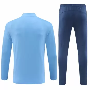 2024 2025 Manchester City FC Mens Training Technical Soccer Tracksuit Blue 2024 2025 Manchester City FC Mens Training Technical Soccer Tracksuit Blue
