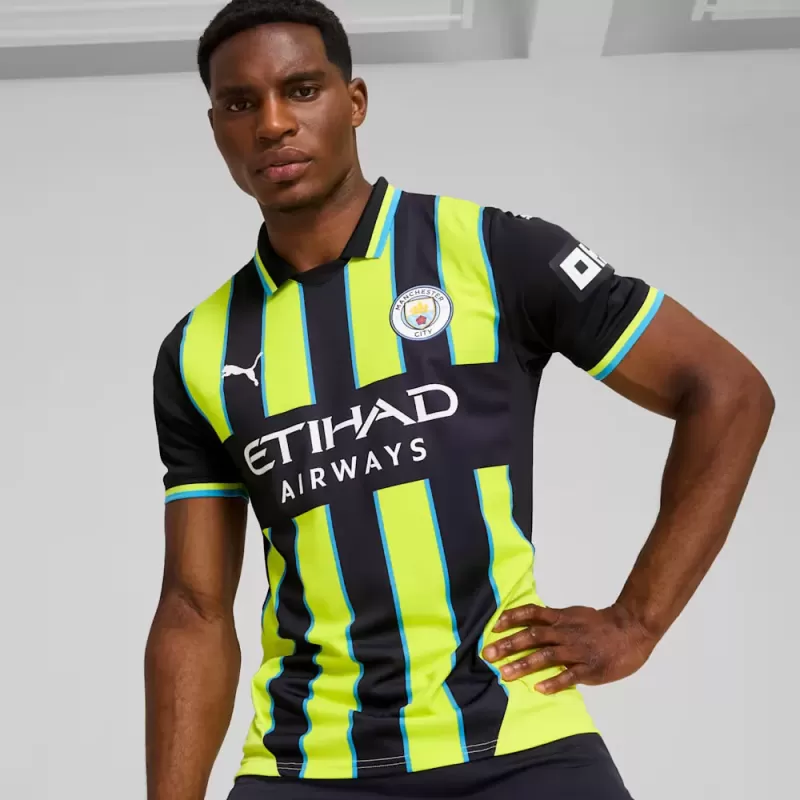 2024 2025 Manchester City Mens Away Authentic Soccer Jersey 1999 Comeback 2024 2025 Manchester City Mens Away Authentic Soccer Jersey 1999 Comeback