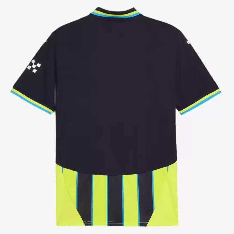 2024 2025 Manchester City Mens Away Soccer Jersey 1999 Comeback Neon 2024 2025 Manchester City Mens Away Soccer Jersey 1999 Comeback Neon