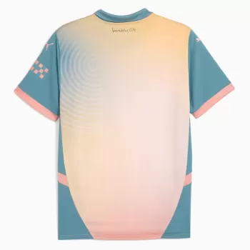 2024 2025 Manchester City Mens Fourth Soccer Jersey Definitely Maybe Anniversary 2024 2025 Manchester City Mens Fourth Soccer Jersey Definitely Maybe Anniversary