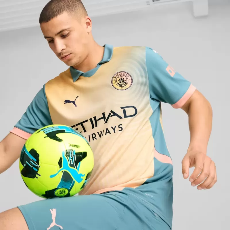 2024 2025 Manchester City Mens Fourth Soccer Jersey Definitely Maybe Anniversary 2024 2025 Manchester City Mens Fourth Soccer Jersey Definitely Maybe Anniversary