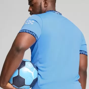 2024 2025 Manchester City Mens Home Authentic Soccer Jersey Player Version 2024 2025 Manchester City Mens Home Authentic Soccer Jersey Player Version