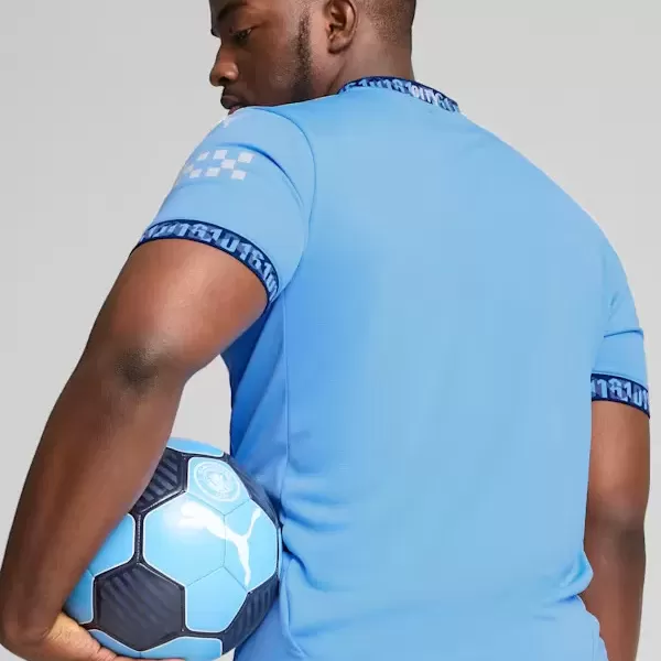 2024 2025 Manchester City Mens Home Authentic Soccer Jersey Player Version
