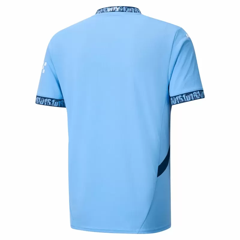 2024 2025 Manchester City Mens Home Soccer Jersey 0161 Edition