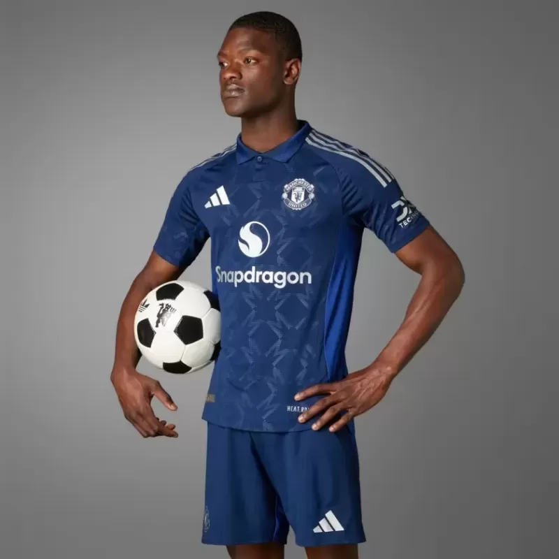 2024 2025 Manchester United Mens Away Authentic Soccer Jersey Player Version Indigo 2024 2025 Manchester United Mens Away Authentic Soccer Jersey Player Version Indigo
