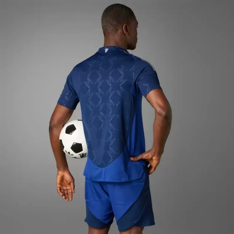 2024 2025 Manchester United Mens Away Authentic Soccer Jersey Player Version Indigo 2024 2025 Manchester United Mens Away Authentic Soccer Jersey Player Version Indigo