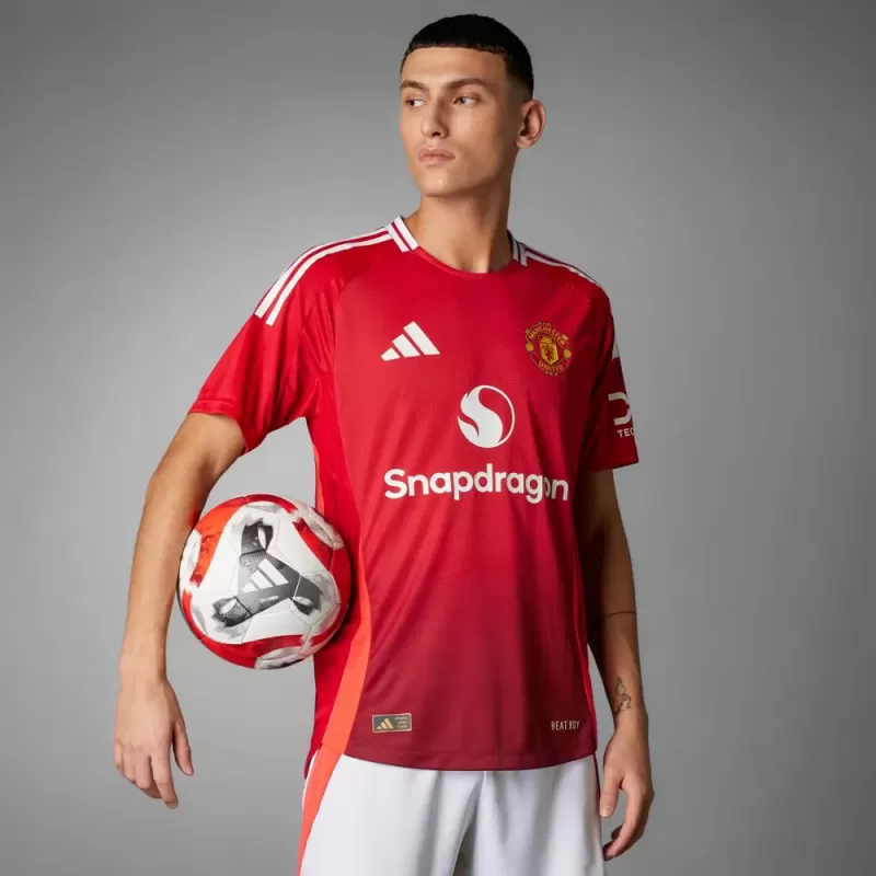 2024 2025 Manchester United Mens Home Soccer Jersey Busby Era Style 2024 2025 Manchester United Mens Home Soccer Jersey Busby Era Style