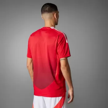 2024 2025 Manchester United Mens Home Soccer Jersey Busby Era Style