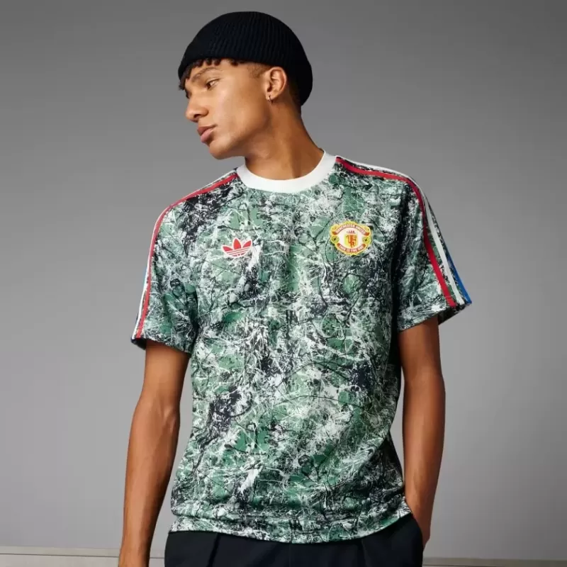 2024 2025 Manchester United Mens Legend Music Tribute Soccer Jersey Originals Style 2024 2025 Manchester United Mens Legend Music Tribute Soccer Jersey Originals Style