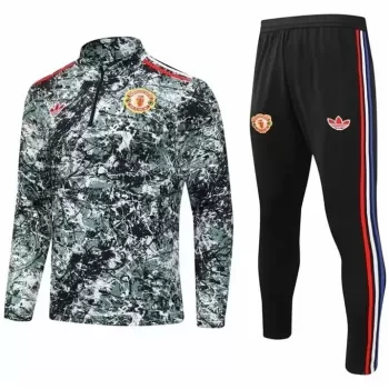 2024 2025 Manchester United Mens Legend Music Tribute Training Soccer Tracksuit Kit