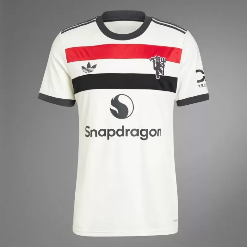 2024 2025 Manchester United Mens Third Soccer Jersey Flag Tricolour
