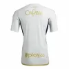 2024 2025 Millonarios FC Mens Away Soccer Jersey White Gold