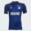 2024 2025 Millonarios FC Mens Home Soccer Jersey Dark Blue Gold