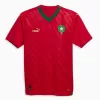 2024 2025 Morocco Mens Home Soccer Jersey Red National Kit