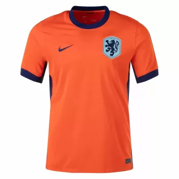 2024 2025 Netherlands Mens Home Soccer Jersey Orange Culture