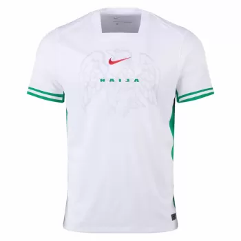 2024 2025 Nigeria Mens Home Soccer Jersey Agbada Style White