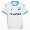 2024 2025 Olympique de Marseille Mens Home Authentic Soccer Jersey Player Version