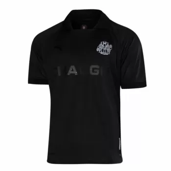2024 2025 Olympique de Marseille Mens Special Edition Soccer Jersey 125 Years Black