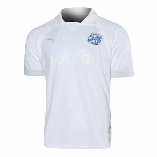 2024 2025 Olympique de Marseille Mens Special Edition Soccer Jersey 125 Years White 2024 2025 Olympique de Marseille Mens Special Edition Soccer Jersey 125 Years White