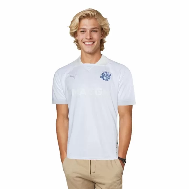 2024 2025 Olympique de Marseille Mens Special Edition Soccer Jersey 125 Years White 2024 2025 Olympique de Marseille Mens Special Edition Soccer Jersey 125 Years White