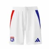 2024 2025 Olympique Lyonnais Mens Home Soccer Shorts White Blue Red 2024 2025 Olympique Lyonnais Mens Home Soccer Shorts White Blue Red