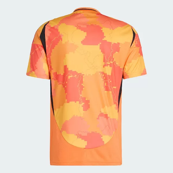 2024 2025 Paris FC Mens Third Soccer Jersey Orange Camo 2024 2025 Paris FC Mens Third Soccer Jersey Orange Camo