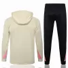 2024 2025 Paris Mens Beige Training Hooded Technical Soccer Tracksuit Kit 2024 2025 Paris Mens Beige Training Hooded Technical Soccer Tracksuit Kit