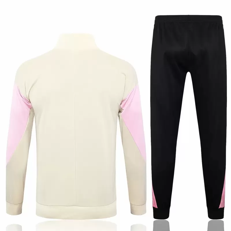 2024 2025 Paris Mens Beige Training Presentation Soccer Tracksuit Kit 2024 2025 Paris Mens Beige Training Presentation Soccer Tracksuit Kit