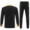 2024 2025 Paris Mens Black Gold Training Presentation Soccer Tracksuit Kit