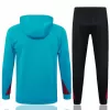 2024 2025 Paris Mens Blue Black Training Hooded Technical Tracksuit Kit 2024 2025 Paris Mens Blue Black Training Hooded Technical Tracksuit Kit
