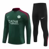 2024 2025 Paris Mens Green Training Technical Soccer Tracksuit Kit