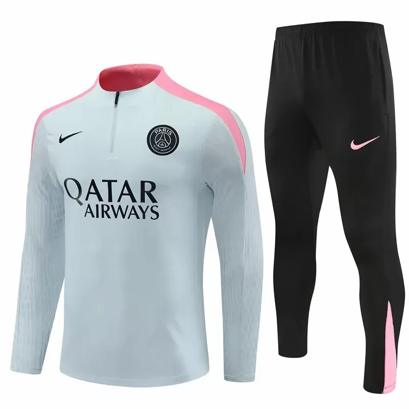 2024 2025 Paris Mens Grey Training Presentation Soccer Tracksuit Kit 2024 2025 Paris Mens Grey Training Presentation Soccer Tracksuit Kit