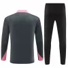 2024 2025 Paris Mens Grey Training Technical Soccer Tracksuit Kit