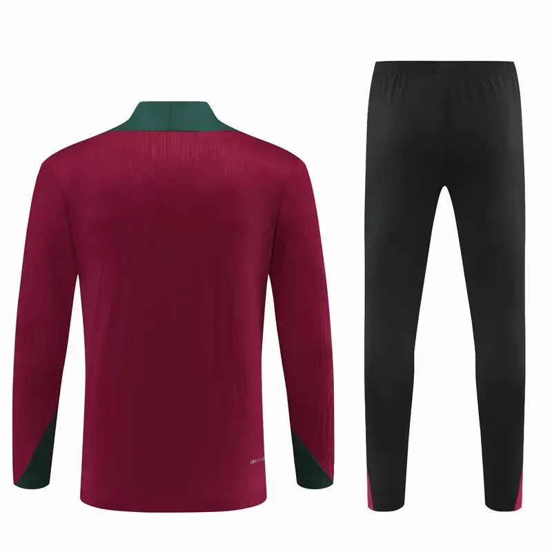 2024 2025 Paris Mens Red Training Technical Soccer Tracksuit Kit 2024 2025 Paris Mens Red Training Technical Soccer Tracksuit Kit