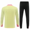 2024 2025 Paris Mens Yellow Training Technical Soccer Tracksuit Kit