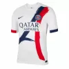 2024 2025 Paris Saint Germain Mens Away Soccer Jersey White Blue