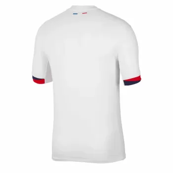 2024 2025 Paris Saint Germain Mens Away Soccer Jersey White Blue 2024 2025 Paris Saint Germain Mens Away Soccer Jersey White Blue
