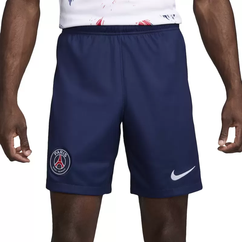 2024 2025 Paris Saint Germain Mens Home Soccer Shorts Navy Blue