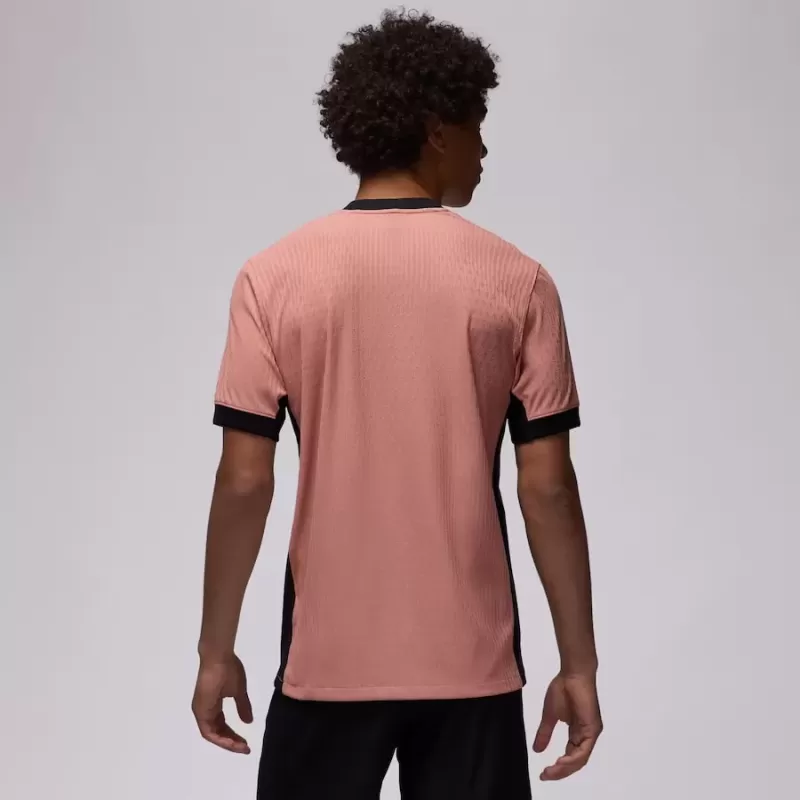 2024 2025 Paris Saint Germain Mens Third Authentic Soccer Jersey Pink Player Version 2024 2025 Paris Saint Germain Mens Third Authentic Soccer Jersey Pink Player Version