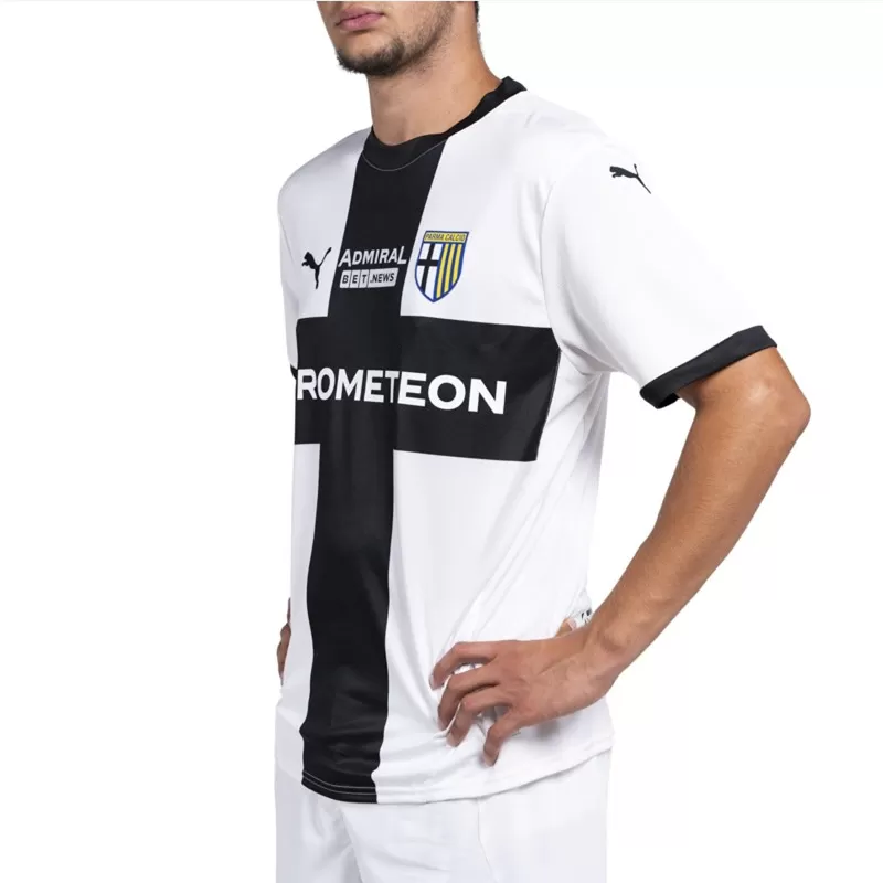 2024 2025 Parma Calcio 1913 Mens Home Soccer Jersey Tardini 100 2024 2025 Parma Calcio 1913 Mens Home Soccer Jersey Tardini 100