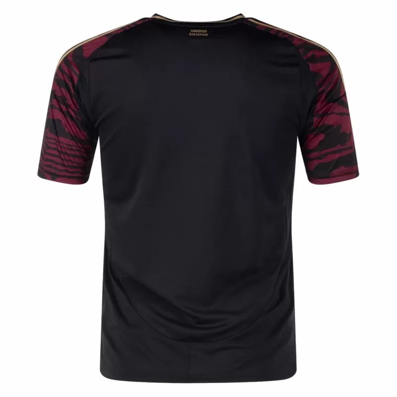 2024 2025 Peru Mens Away Soccer Jersey Red Textured Sash